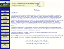 Tablet Screenshot of princetonhousing.org
